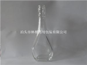 觀音玻璃瓶-透明玻璃酒瓶-口服液玻璃瓶