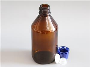 棕色藍蓋試劑瓶